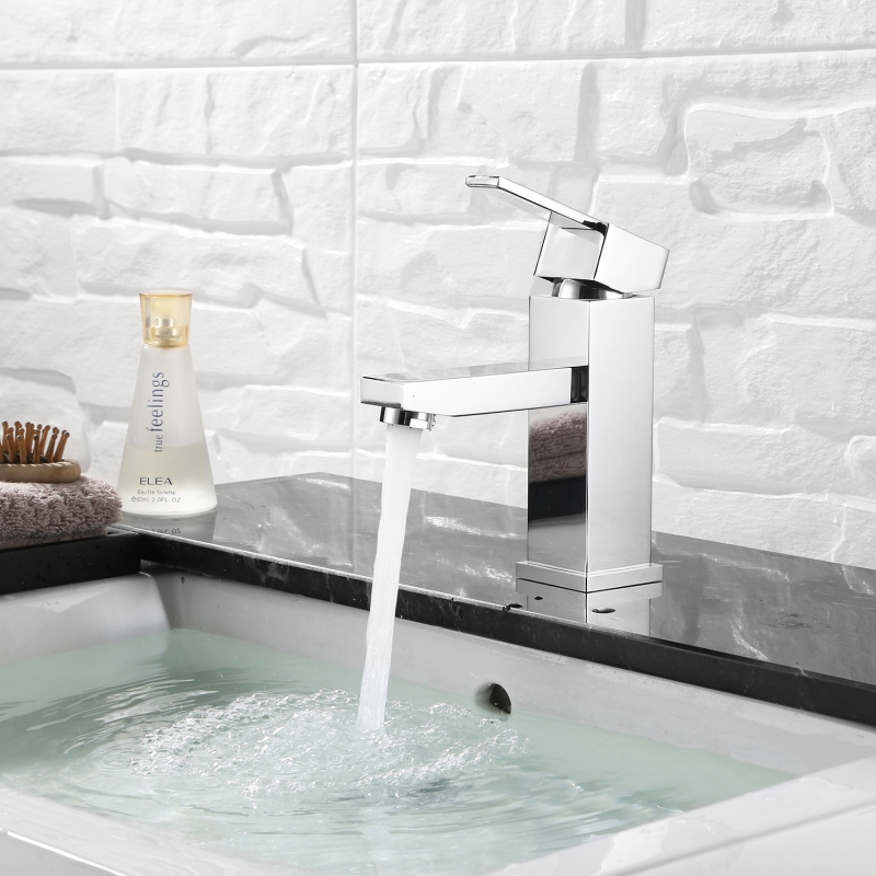 Faucet/ Washbasin Faucet/ Brushed Chrome